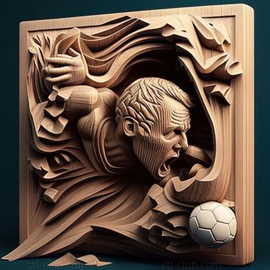 3D модель Игра FIFA 15 (STL)